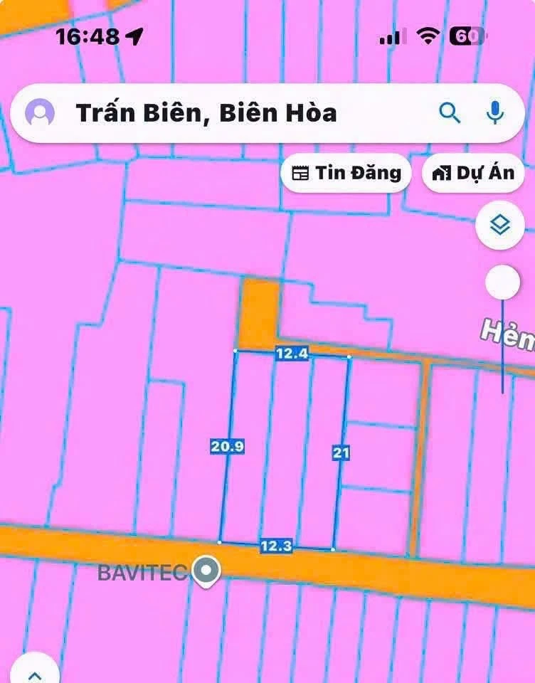 Bán đất Đồng Nai Phường An Bình 86m² giá 3 tỷ 550 - Ảnh 1