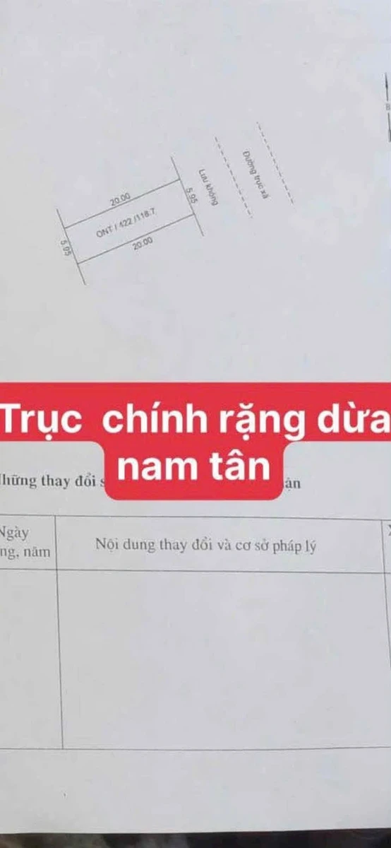 Bán đất mặt tiền Rặng Dừa Nam Sách 118,7 m² 2,8 tỷ - Ảnh thu nhỏ 4