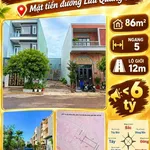 Bán đất mặt tiền Lưu Quang Vũ, Quy Nhơn, 86m², dưới 6 tỷ - Ảnh thu nhỏ 1