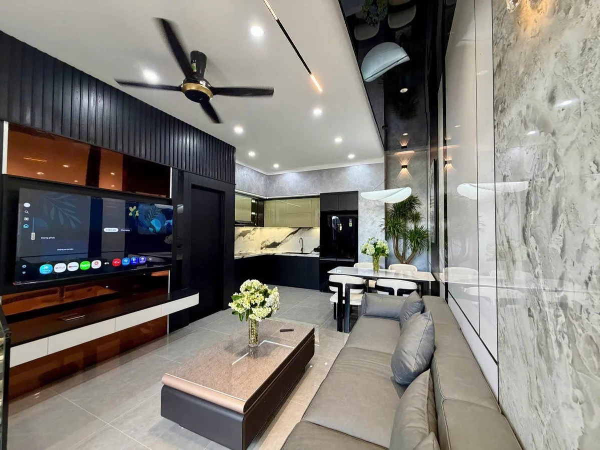 Bán nhà 1 mê hẻm 45m² Nguyễn Viết Xuân gần Ecopalace - Ảnh thu nhỏ 3
