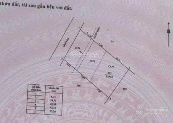 Gò Công Đông: 2,1 tỷ (còn thương lượng) chủ ngộp cần bán gấp lô đất 1.100 m2 F0! - Ảnh thu nhỏ 3