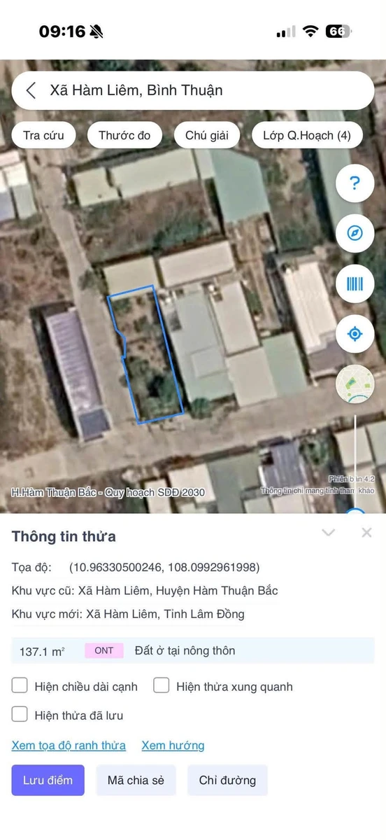 Bán đất 2 mặt tiền Hàm Liêm 137,5m² Phan Thiết - Ảnh 1