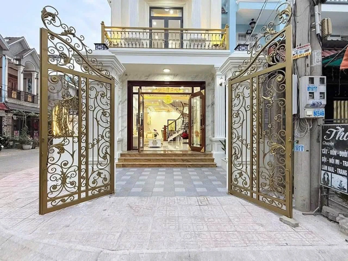 Biệt thự tân cổ điển góc hai mặt tiền 100m2, Thuận An, Bình Dương - Ảnh thu nhỏ 3