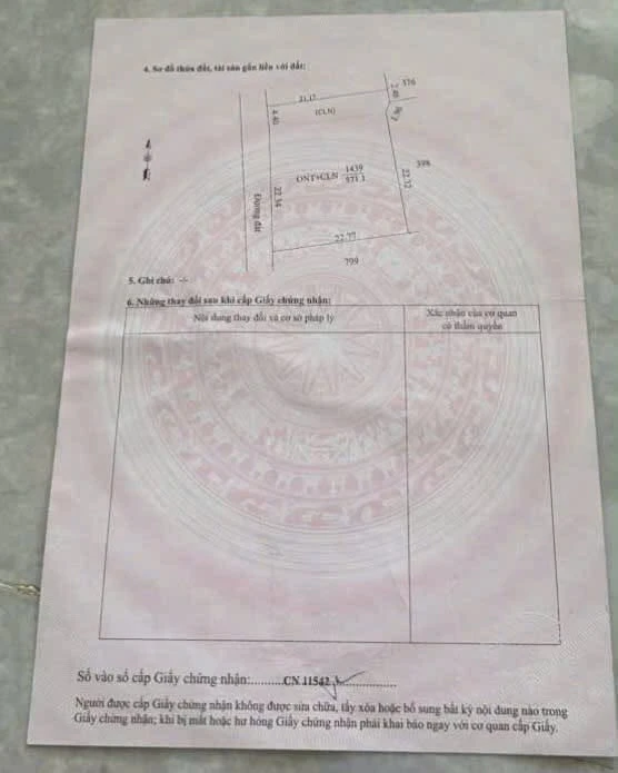 Bán nhà vườn 570m² đường sân xe gần chợ trường học Tây Ninh - Ảnh thu nhỏ 3