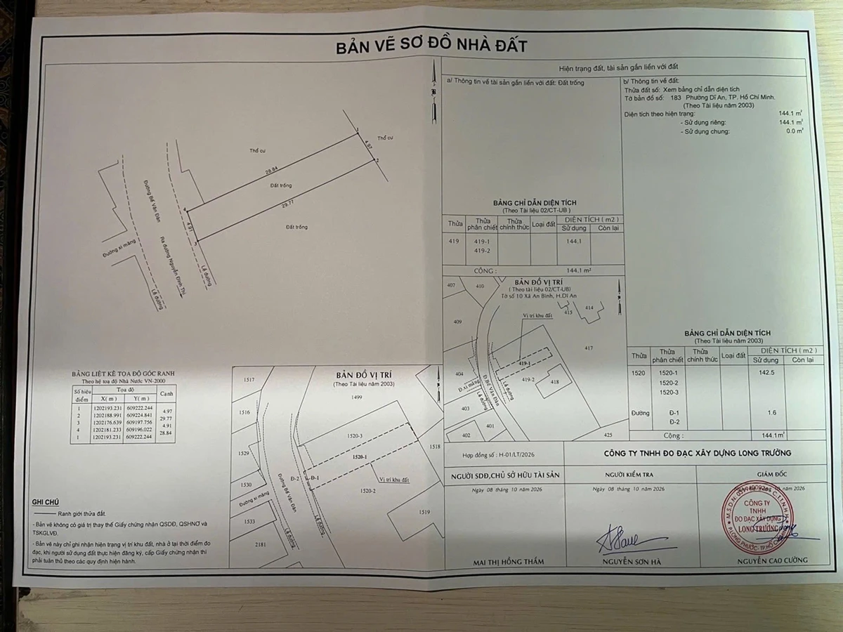Bán đất mặt tiền Bế Văn Đàn 144m² 8,5 tỷ Dĩ An - Ảnh thu nhỏ 4