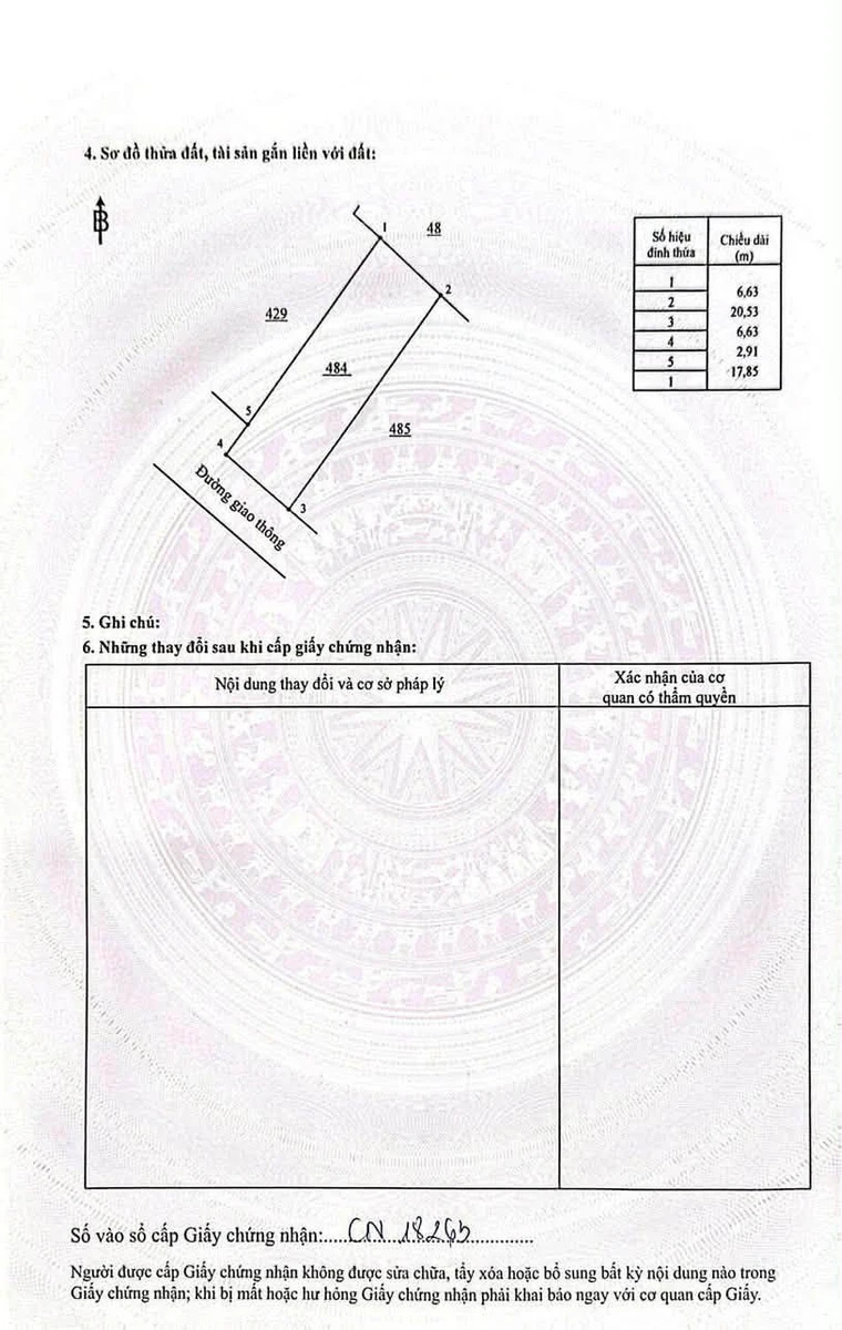 Bán đất nền Phước An 136m2, Nhà Bè, 2 tỷ 50 - Ảnh thu nhỏ 4