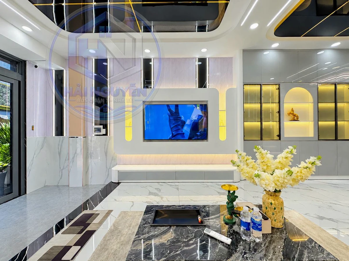 Nhà phố 4 tầng hẻm xe hơi Huỳnh Tấn Phát Nhà Bè 56m² 7.49 tỷ - Ảnh thu nhỏ 4