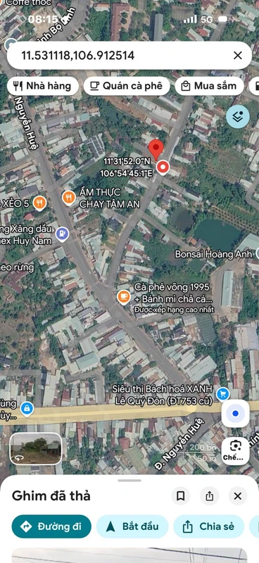 Bán đất mặt tiền Thuỷ Doanh lô góc 387m2, Tân Thiện