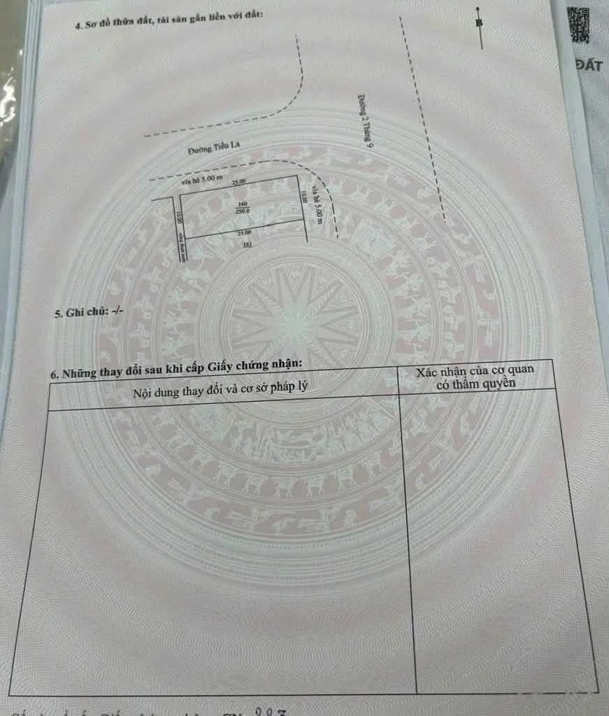 Bán đất góc 2 mặt tiền Đà Nẵng 250m2, 7 tỷ - Ảnh thu nhỏ 3