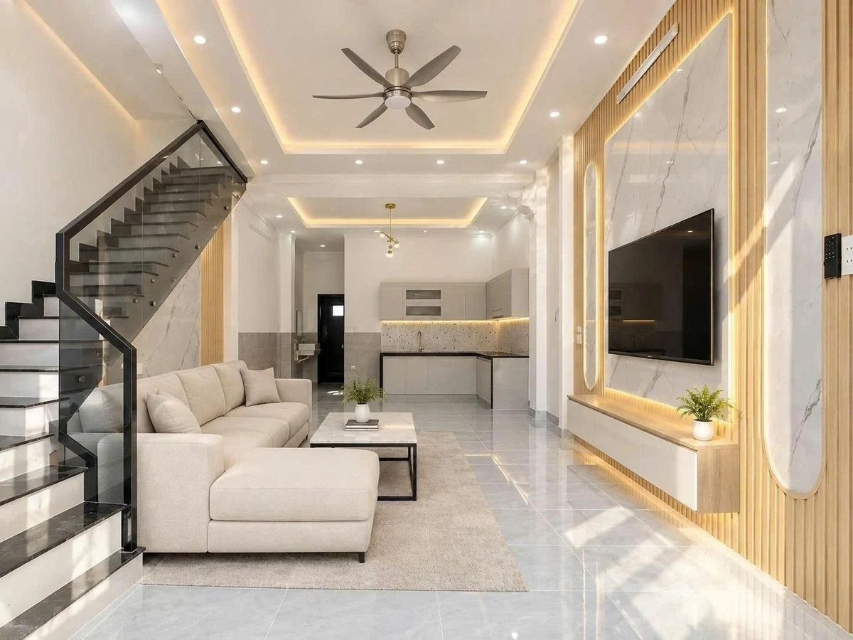 Bán nhà lầu Huỳnh Văn Nghệ 150m2, giá 650 triệu - Ảnh thu nhỏ 3