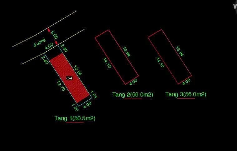 Bán nhà 2 phòng ngủ 21m² Thạnh Xuân Quận 12, 740 triệu 425tr