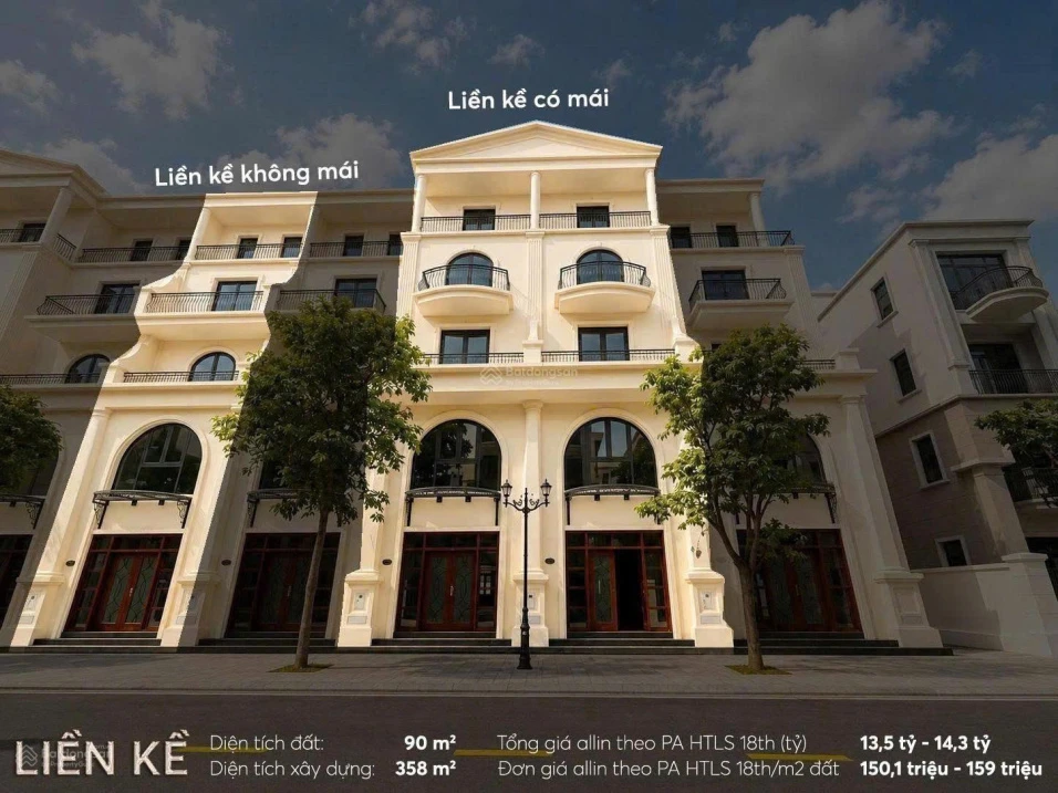 Liền kề 90m2 Vịnh Xanh giá tốt: 9,x tỷ không cần Voucher tại Vinhomes Ocean Park 3 - Ảnh thu nhỏ 2
