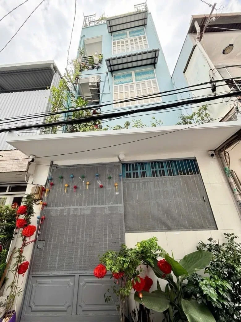 Bán nhà 4 tầng 35m2 ngang 4m, 3PN, đường Âu Cơ gần Bàu Cát, Tân Bình, giá 4 tỷ - Ảnh 1