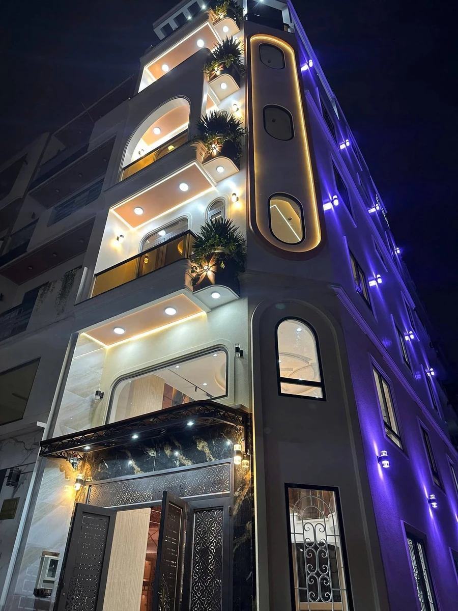 Bán nhà góc 2 mặt tiền Lê Văn Quới 63m², 5 tầng thang máy, 5PN, full nội thất, Bình Tân - Ảnh thu nhỏ 2