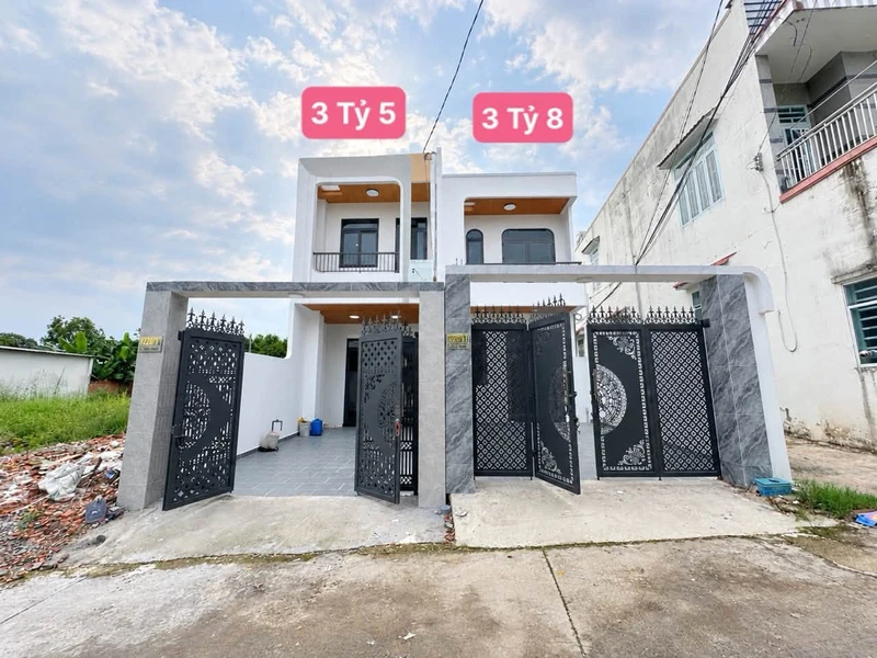 Bán nhà 1 trệt 1 lầu 60m² 3PN Phú Thọ Bình Dương 3.5 tỷ
