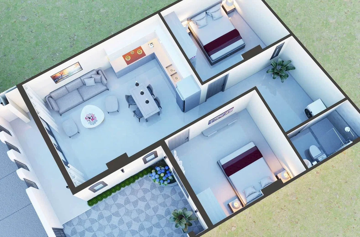 Bán nhà Bình Lộc 96m² 1 tỷ 450 triệu - Ảnh thu nhỏ 5
