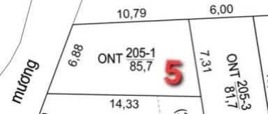 Bán đất ở 85,7m² mặt tiền 6,5m Nam Sách 550 triệu - Ảnh thu nhỏ 3