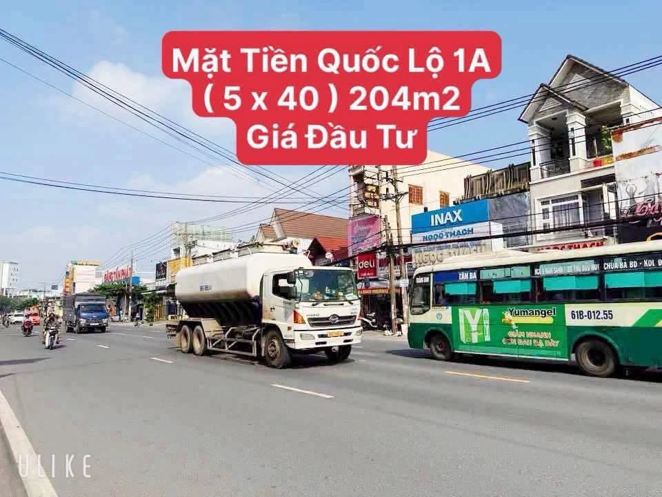 Nhà bán mặt tiền Quốc Lộ 1A 200m², giá 8 tỷ, Nhà Bè - Ảnh 1