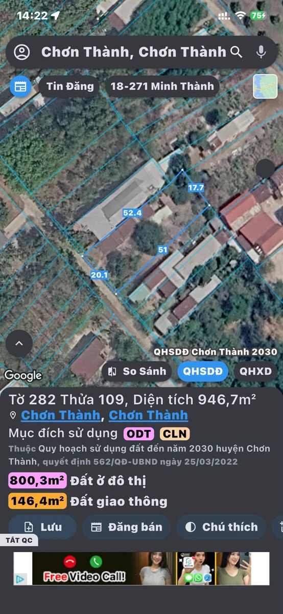 Bán đất thổ cư Đường 6 gần Becamex, Bình Dương - Ảnh thu nhỏ 2