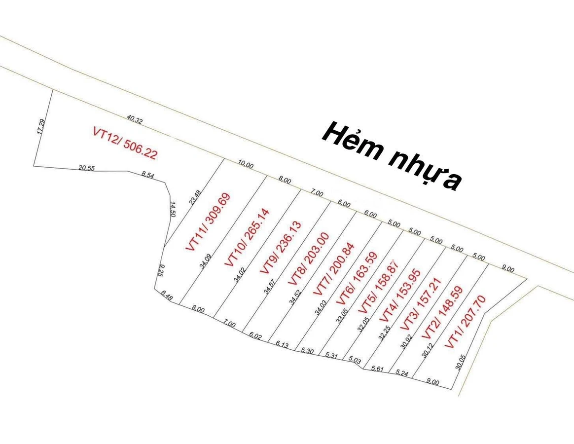 Bán đất F0 500m2 hẻm nhựa đường Lên Nhựa, Long Tân, Đất Đỏ giá 599 triệu - Ảnh thu nhỏ 4