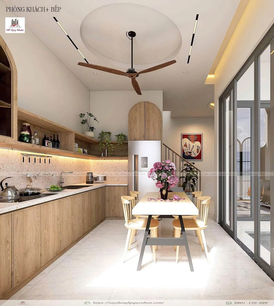 Bán nhà 3 tầng 42m² Nguyễn Thái Học Quy Nhơn 3 tỷ - Ảnh thu nhỏ 4