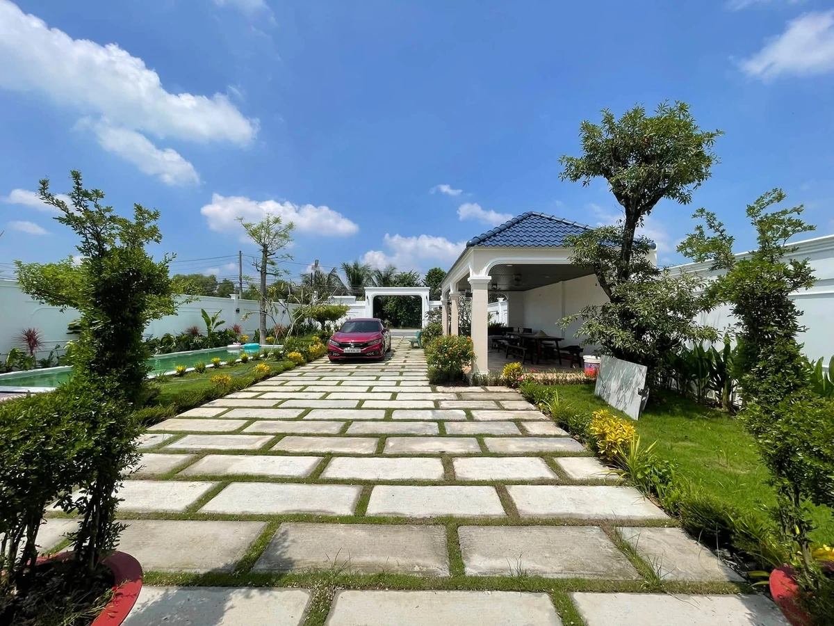 Bán biệt thự sân vườn 1.100m² Đức Hòa Long An - Ảnh thu nhỏ 3