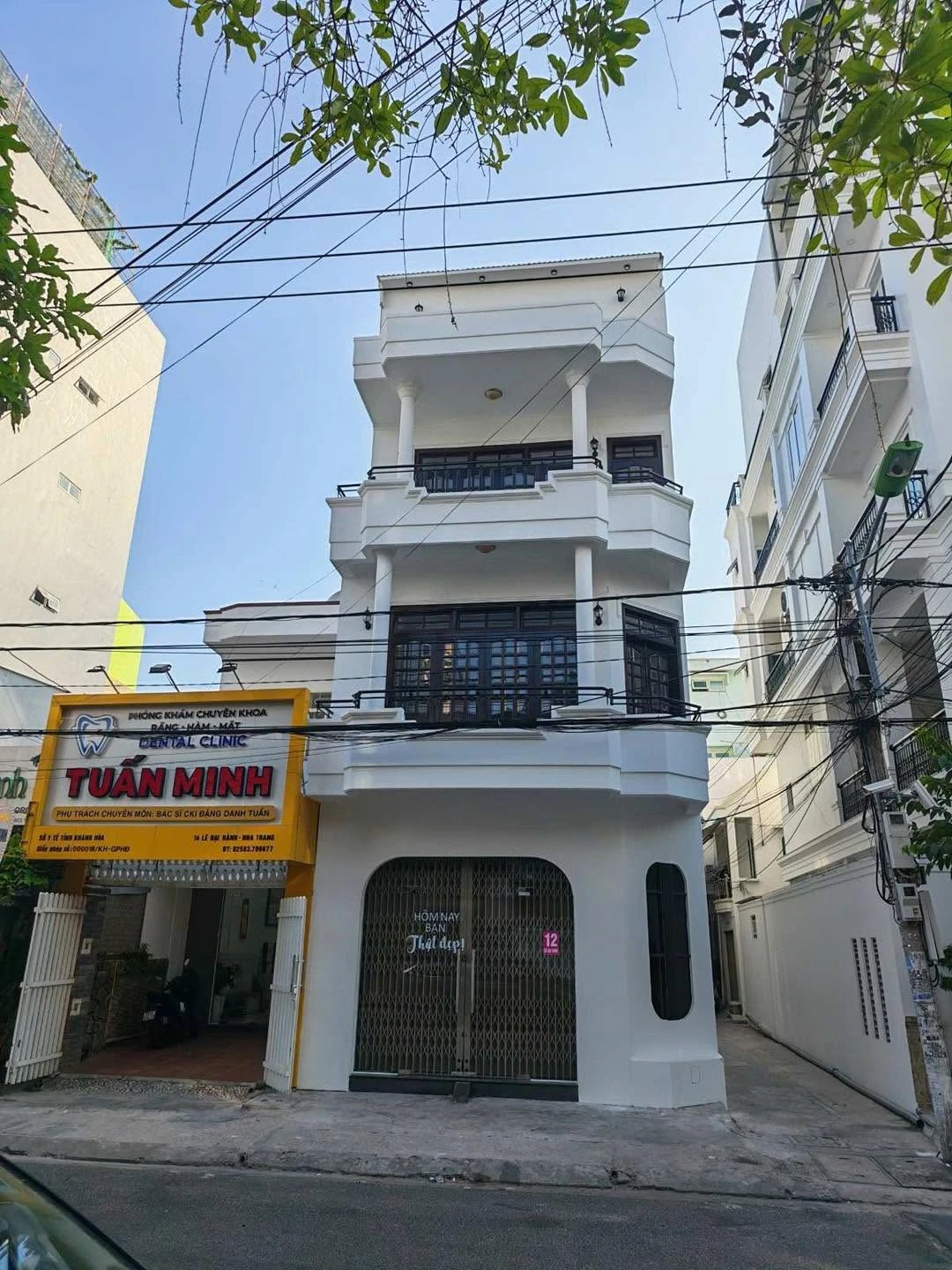 Bán nhà 4 tầng hai mặt tiền Lê Đại Hành Nha Trang 82m2 - Ảnh 1