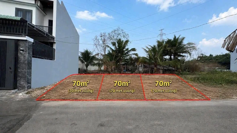 Bán đất nền 70m2 Phước Tân Biên Hòa 1 tỷ 550