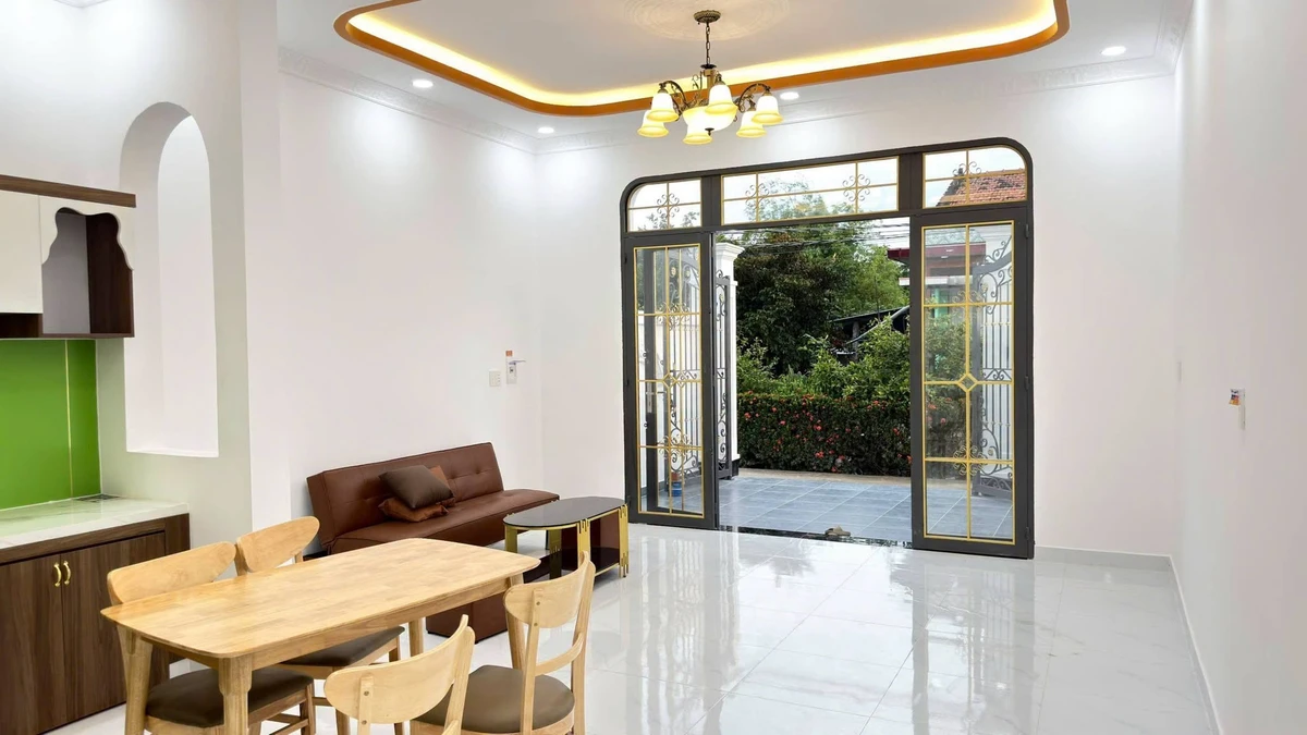 Bán nhà cấp 4 mới 100m2 sổ hồng riêng, Xã Phước Lý, Cần Giuộc, giá 1,5 tỷ - Ảnh thu nhỏ 5