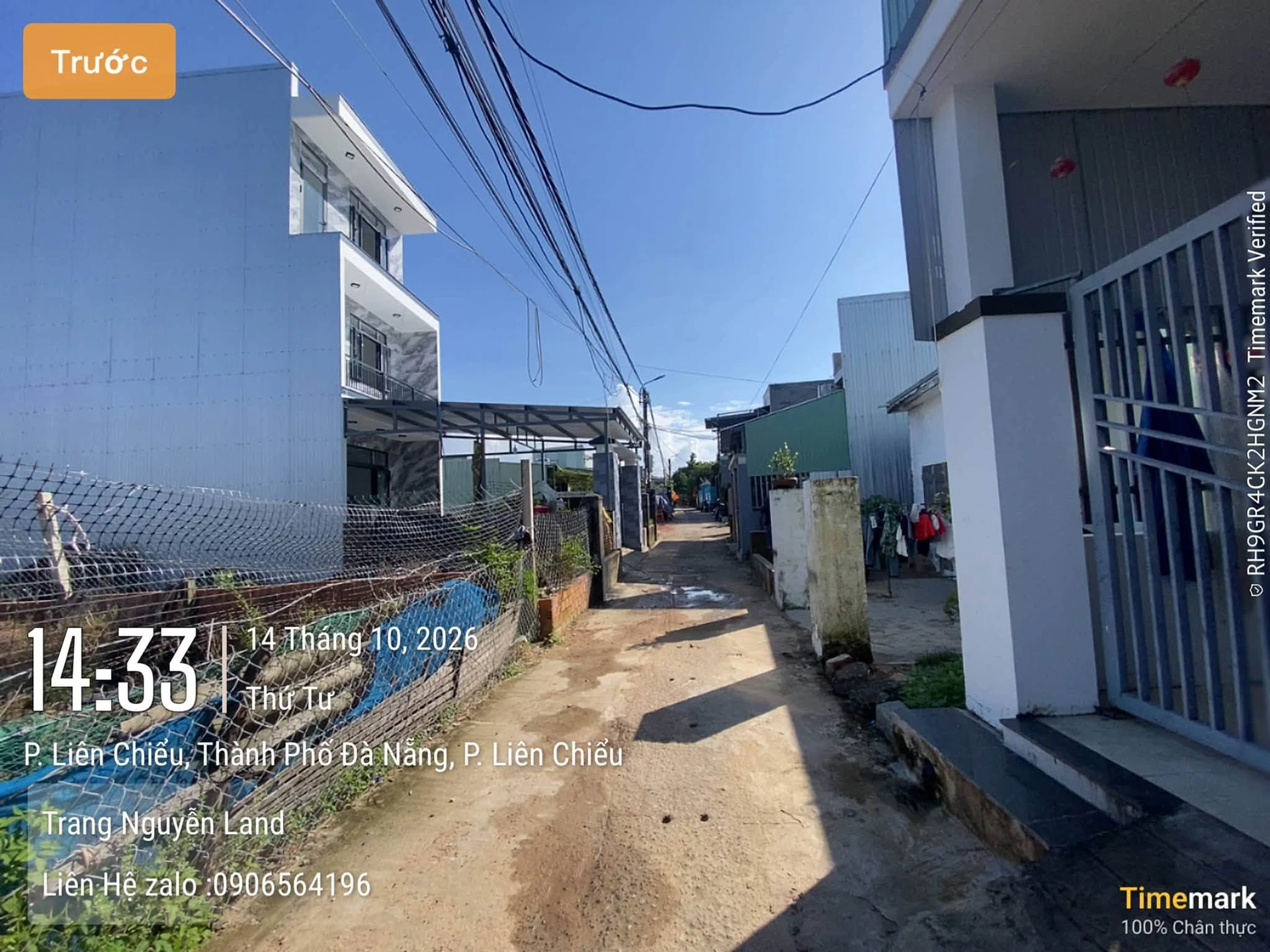 Bán đất kiệt Vân Dương 128m² Đà Nẵng 1,7 tỷ - Ảnh 1