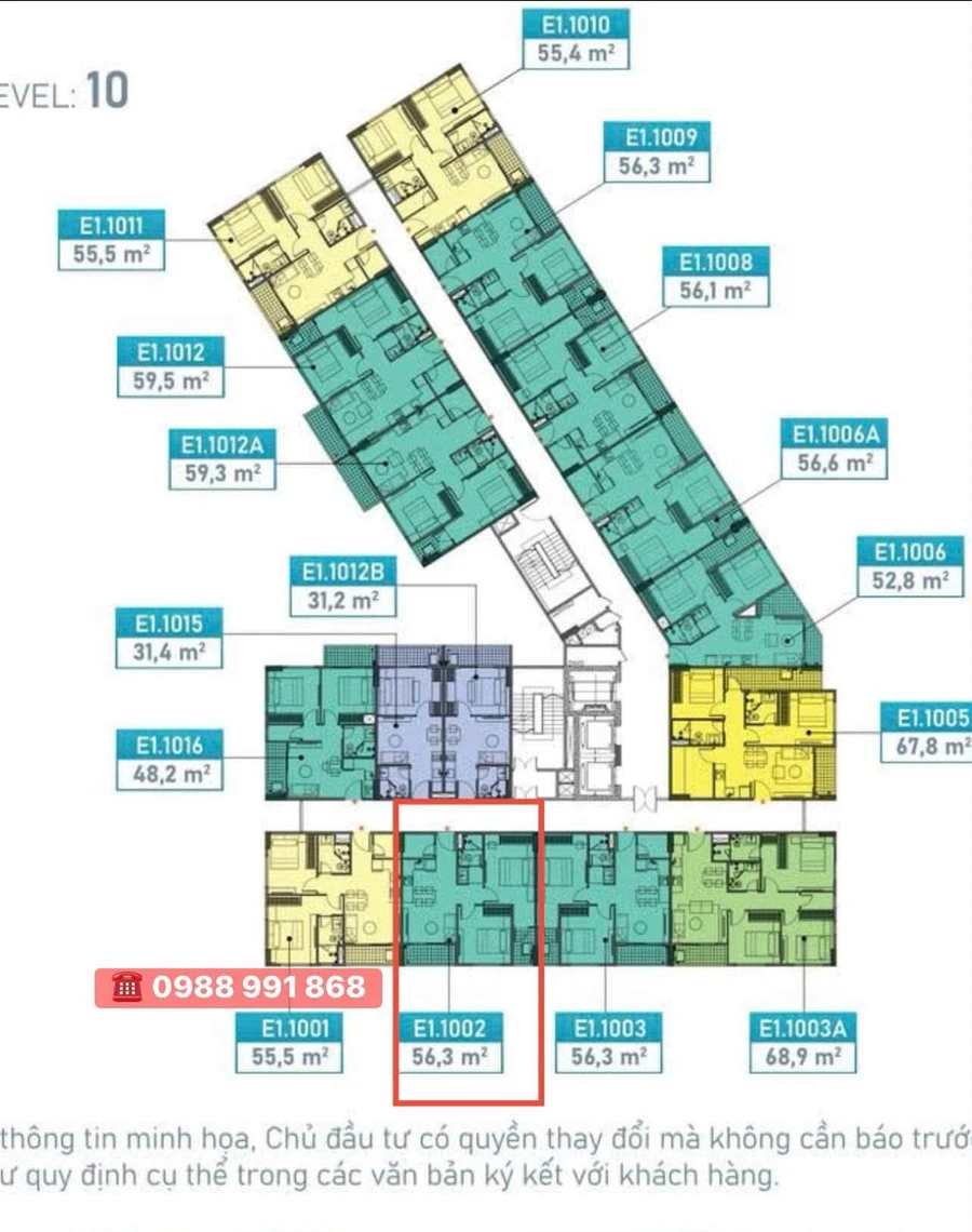 Bán căn hộ 2PN 56,3m² view sông Thái Bình, Ecopark - Ảnh thu nhỏ 2