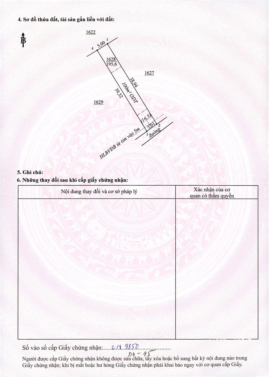 Bán lô đất 200m² gần Chợ Tân Thành, KCN Đồng Xoài - Ảnh thu nhỏ 2