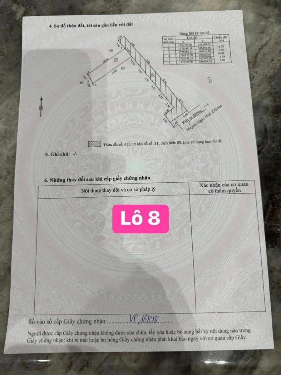 Bán lô đất 51m2 giá 2 tỷ 650 Thanh Khê Đà Nẵng - Ảnh thu nhỏ 4