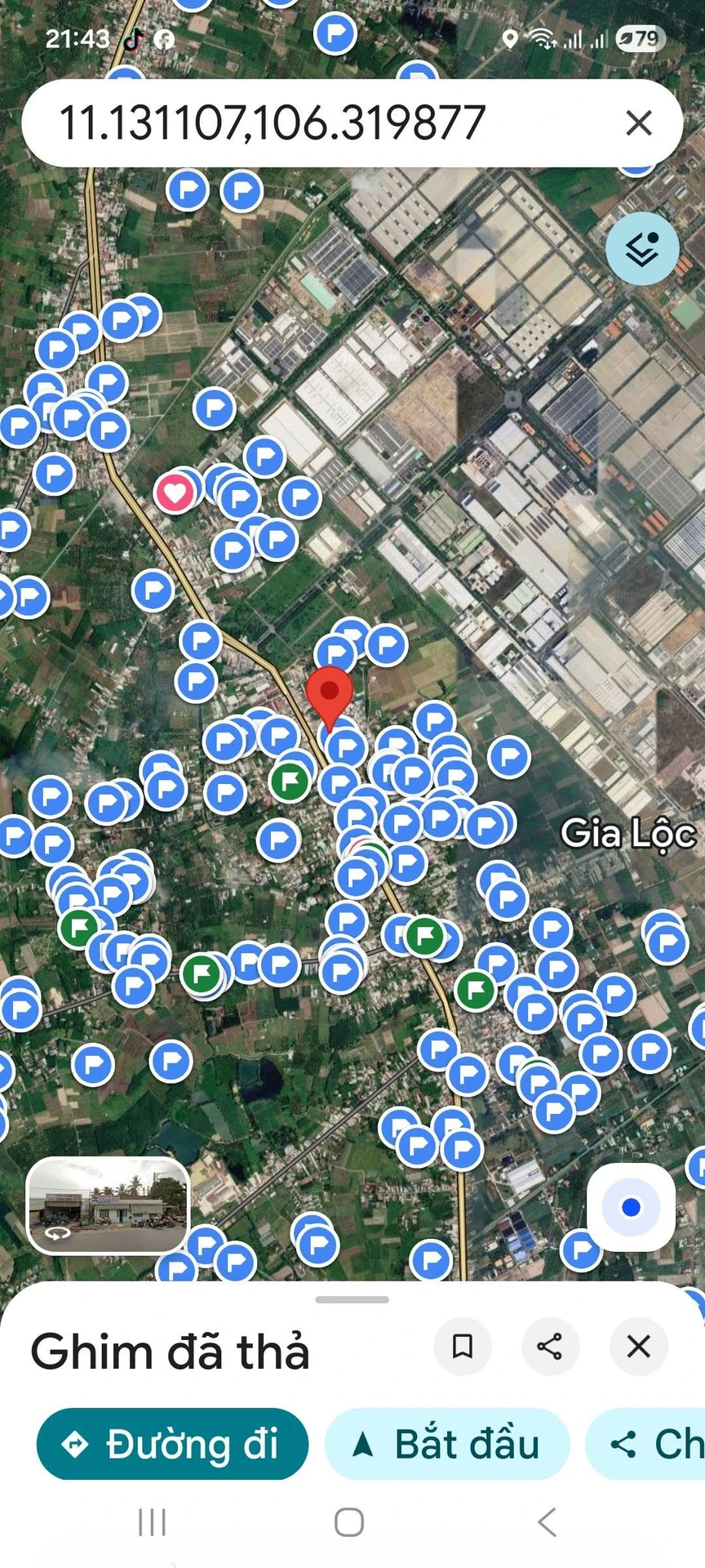 Đất mặt tiền Phước Đông, Tây Ninh 500m² kinh doanh 2 tỷ - Ảnh 1