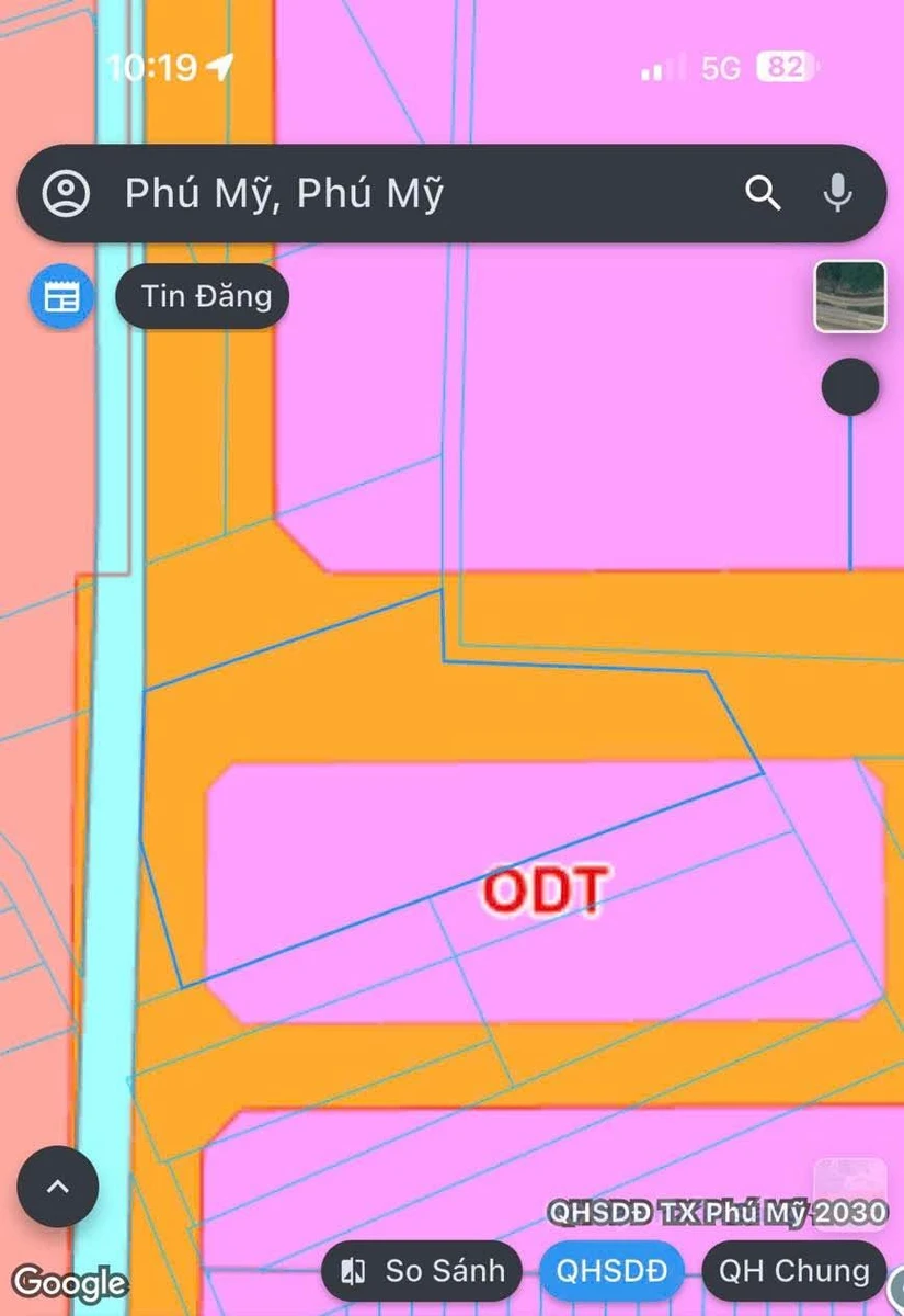 Bán đất Phú Mỹ 4000m² mặt tiền 100m giáp ngã 3 - Ảnh thu nhỏ 2