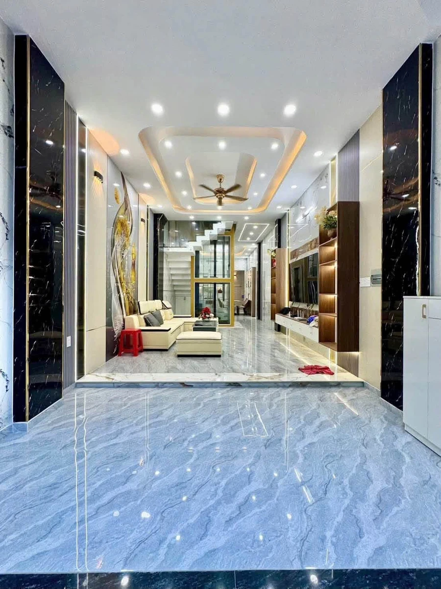 Bán nhà 4 tầng 4PN 64m2 Lê Văn Khương 6,95 tỷ - Ảnh thu nhỏ 2