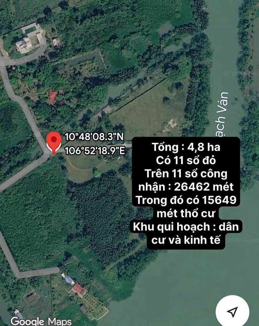 Bán đất phường Long Phước Quận 9 - 2,7ha mặt tiền sông - Ảnh thu nhỏ 2