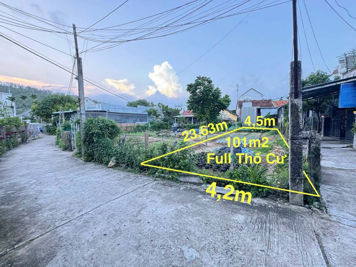 Bán lô đất góc 101m2 Phường Bình Kiến, Tuy Hòa - Ảnh 1