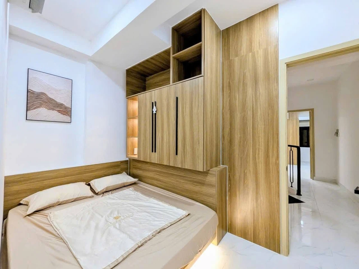 Bán căn hộ dịch vụ 4 tầng 10 phòng full nội thất 64m2 Bùi Đình Túy, Bình Thạnh - Ảnh thu nhỏ 4