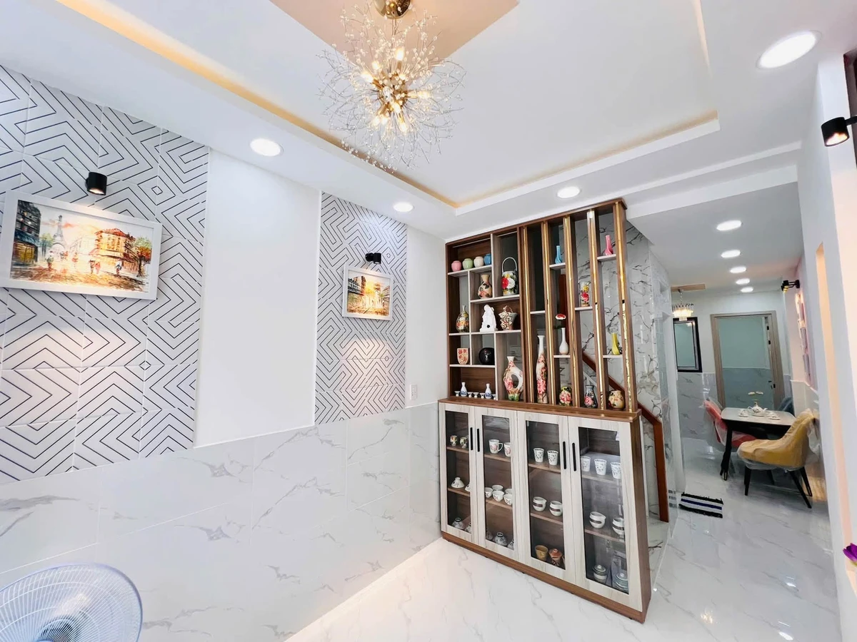 Bán nhà 1 trệt 2 lầu 5PN 38,9m2 gần đường Lương Văn Can, Phường 15, Quận 8 - Ảnh thu nhỏ 2