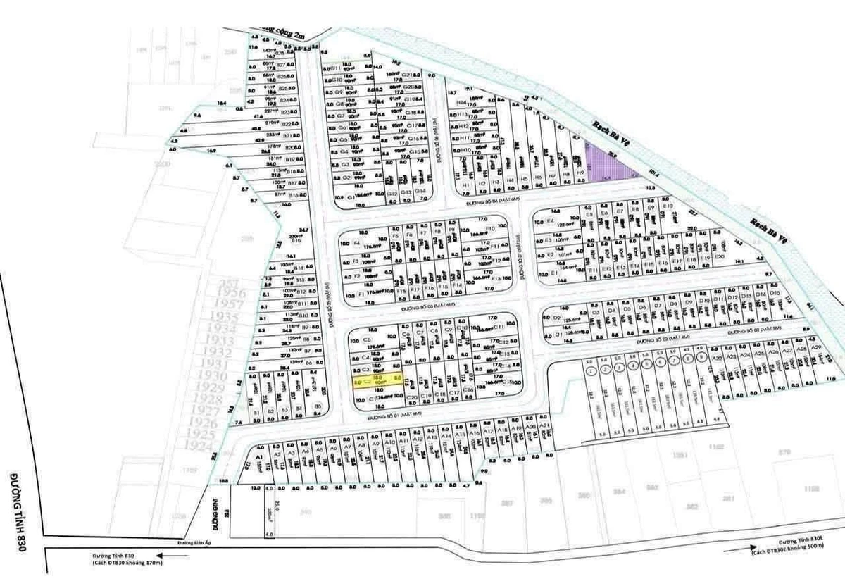 Bán đất nền 90m² KDC Thắng Lợi, Long Cang Mới, giá 1 tỷ 399 triệu - Ảnh thu nhỏ 4