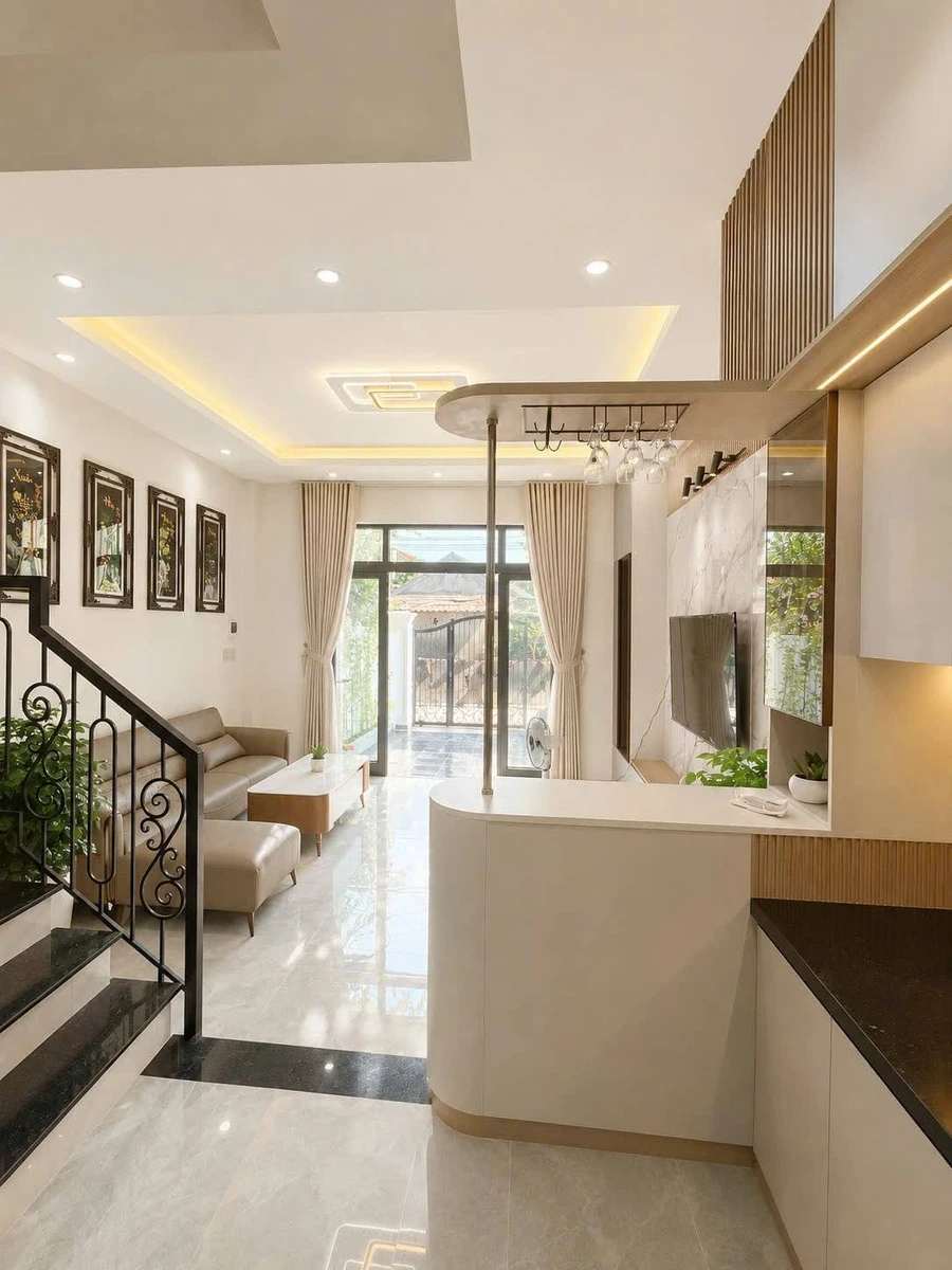 Bán nhà 3 tầng tân cổ điển 200m² TP Huế - Ảnh thu nhỏ 3