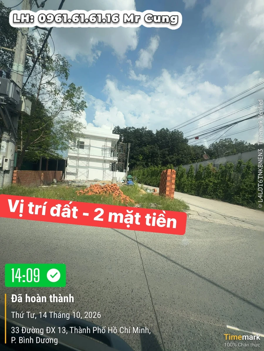 Bán mặt tiền DX013 Phú Mỹ 151m2, kinh doanh 4.09 tỷ - Ảnh thu nhỏ 2