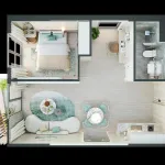 Studio 28m2 giá đầu tư, dòng tiền 20 - 30tr/tháng, View biển dự án Meypearl Phú Quốc - Ảnh thu nhỏ 23