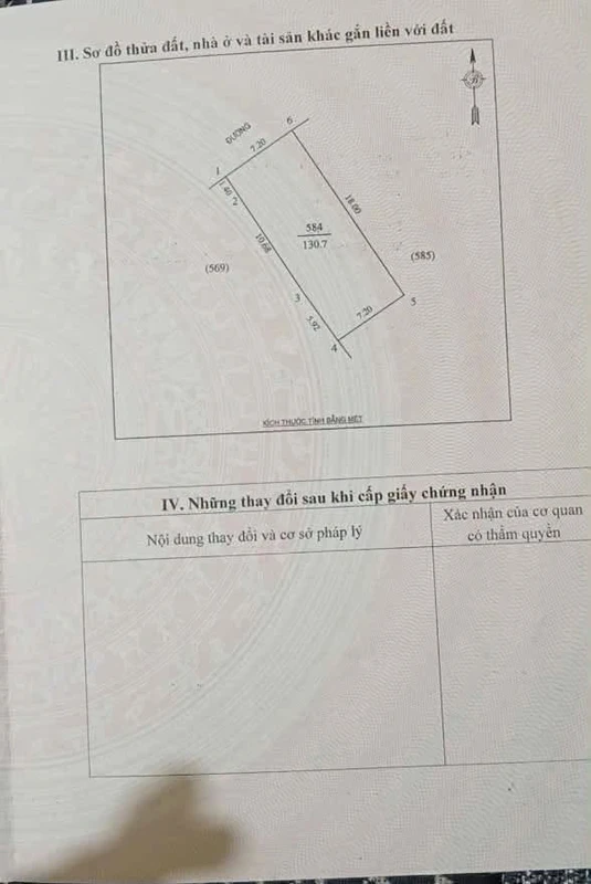 Bán lô đất 130.7 m² đường Trương Văn Linh, Khánh Hòa