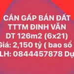 Bán đất 126m2 đường Đinh Văn Quận 12 - Ảnh thu nhỏ 1