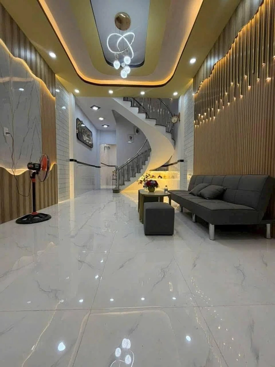Bán nhà hẻm xe hơi Dương Tự Quán, An Lạc A, Bình Tân, 67m2, 1 trệt 2 lầu, 4PN, giá 6,85 tỷ - Ảnh thu nhỏ 2