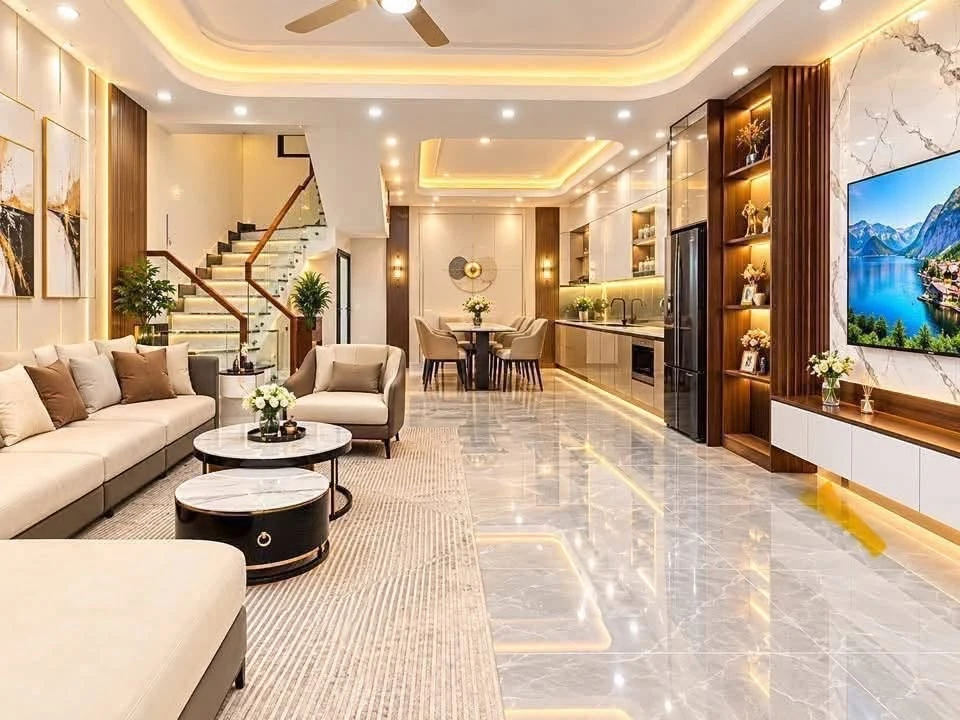 Bán nhà lô góc 2 thoáng 60m2 x 3 tầng, mặt tiền 5m tại Hoàng Huy An Đồng, An Dương - Ảnh 1