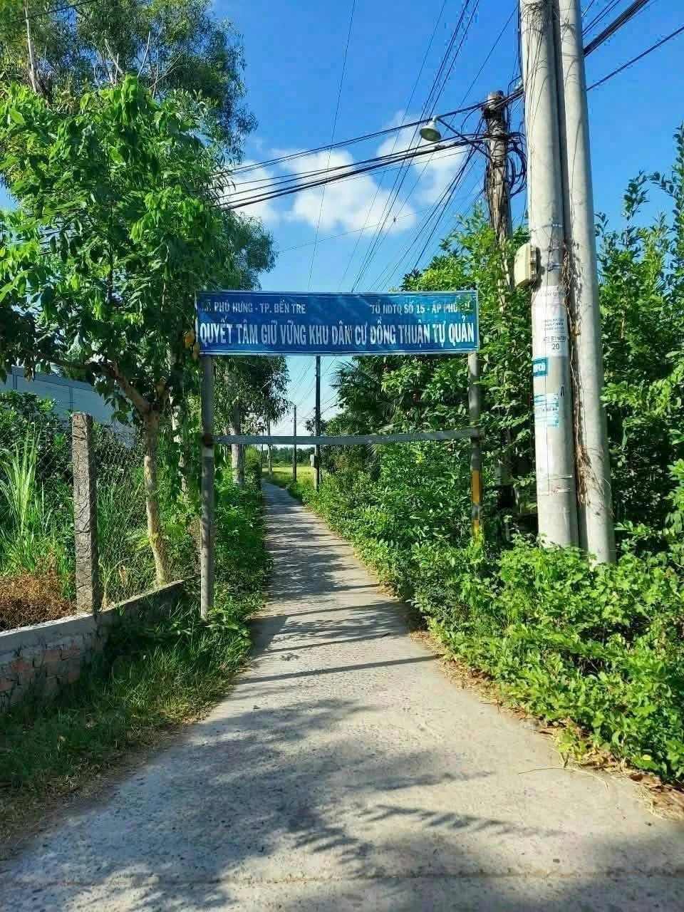 Đất nền Phú Hưng Bến Tre 160m2 giá 505 triệu - Ảnh 1