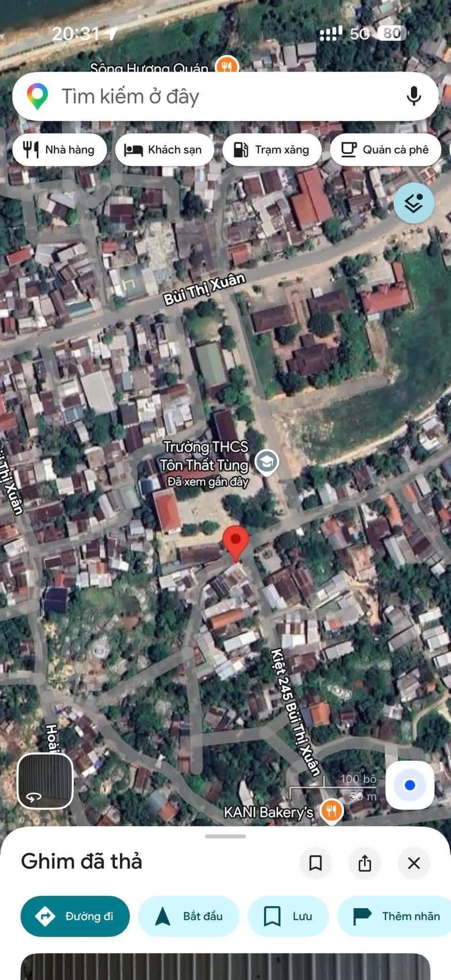 Bán nhà kiệt ô tô 128m² Bùi Thị Xuân TP Huế - Ảnh 1